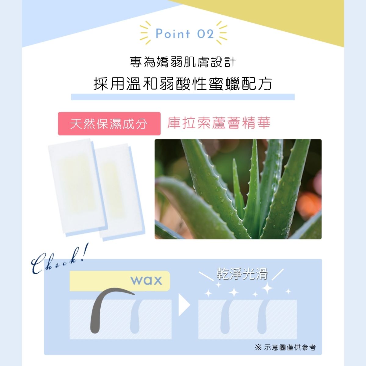 TBC 蘆薈局部除毛貼