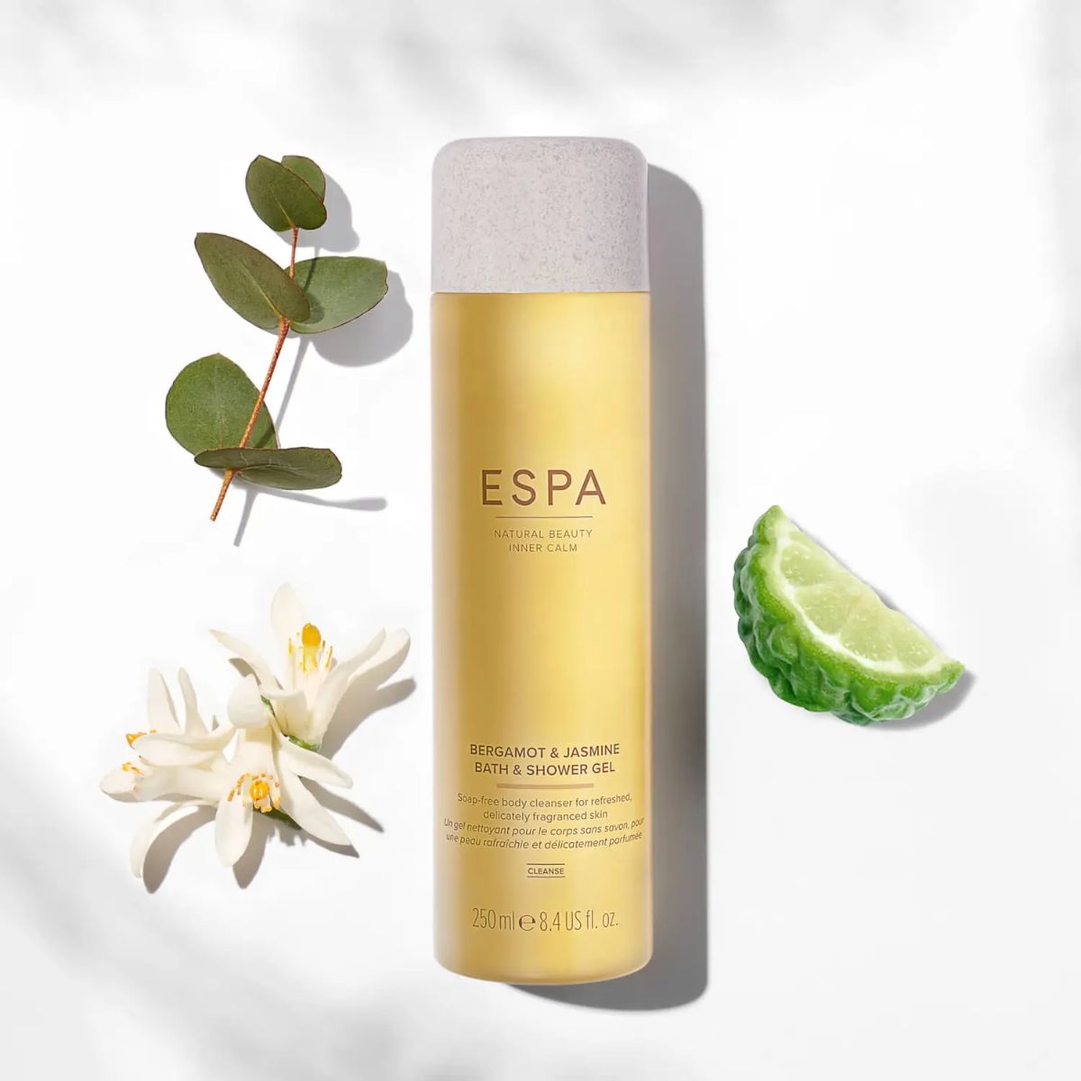 ESPA 佛手柑茉莉沐浴膠 Bergamot & Jasmine Bath & Shower Gel 250ml
