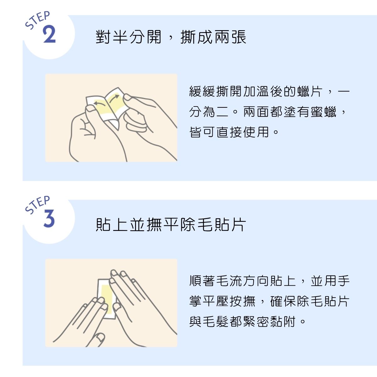TBC 蘆薈局部除毛貼