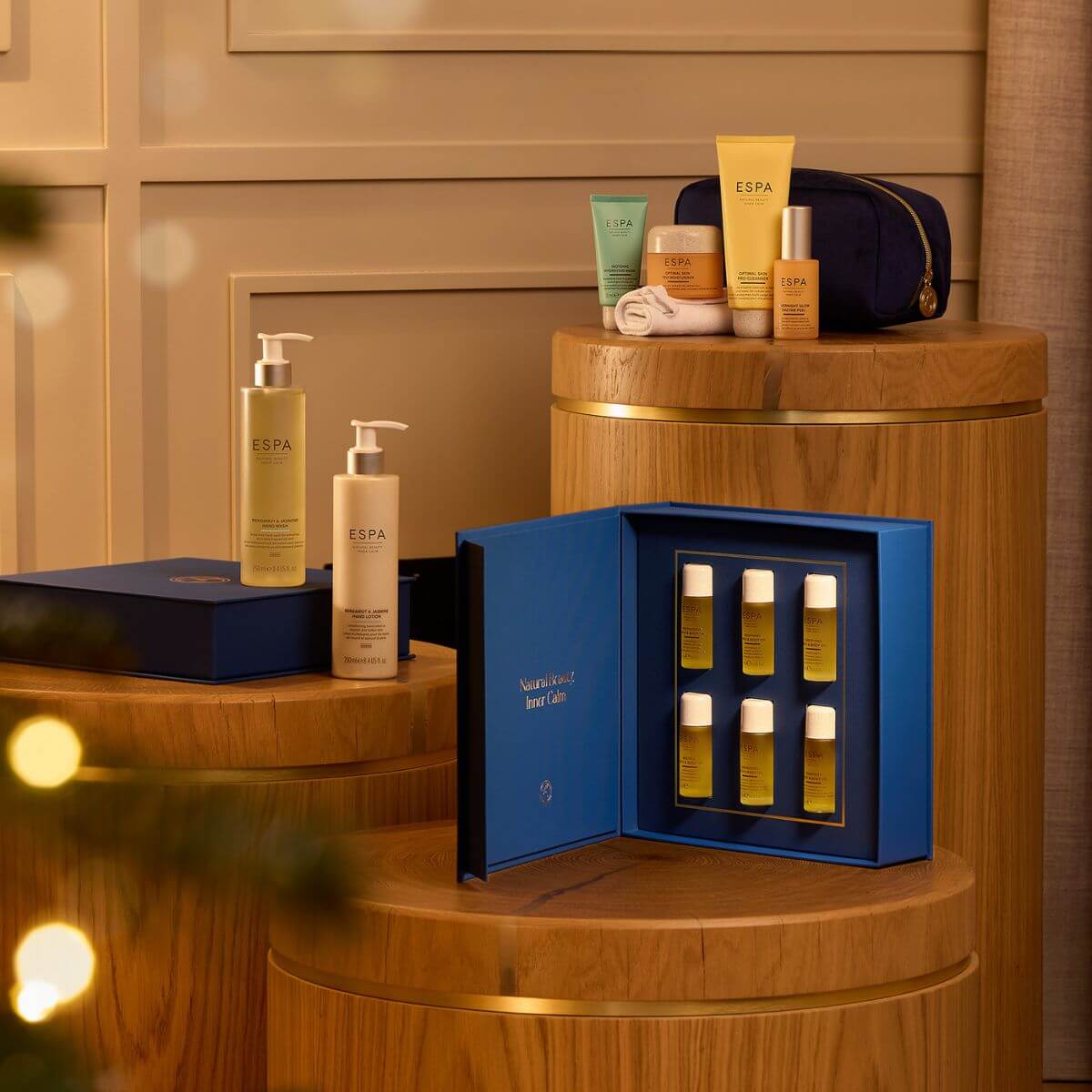 【2025 禮盒】ESPA 沐浴美體油禮盒Signature Blends Collection (靜謐藍)