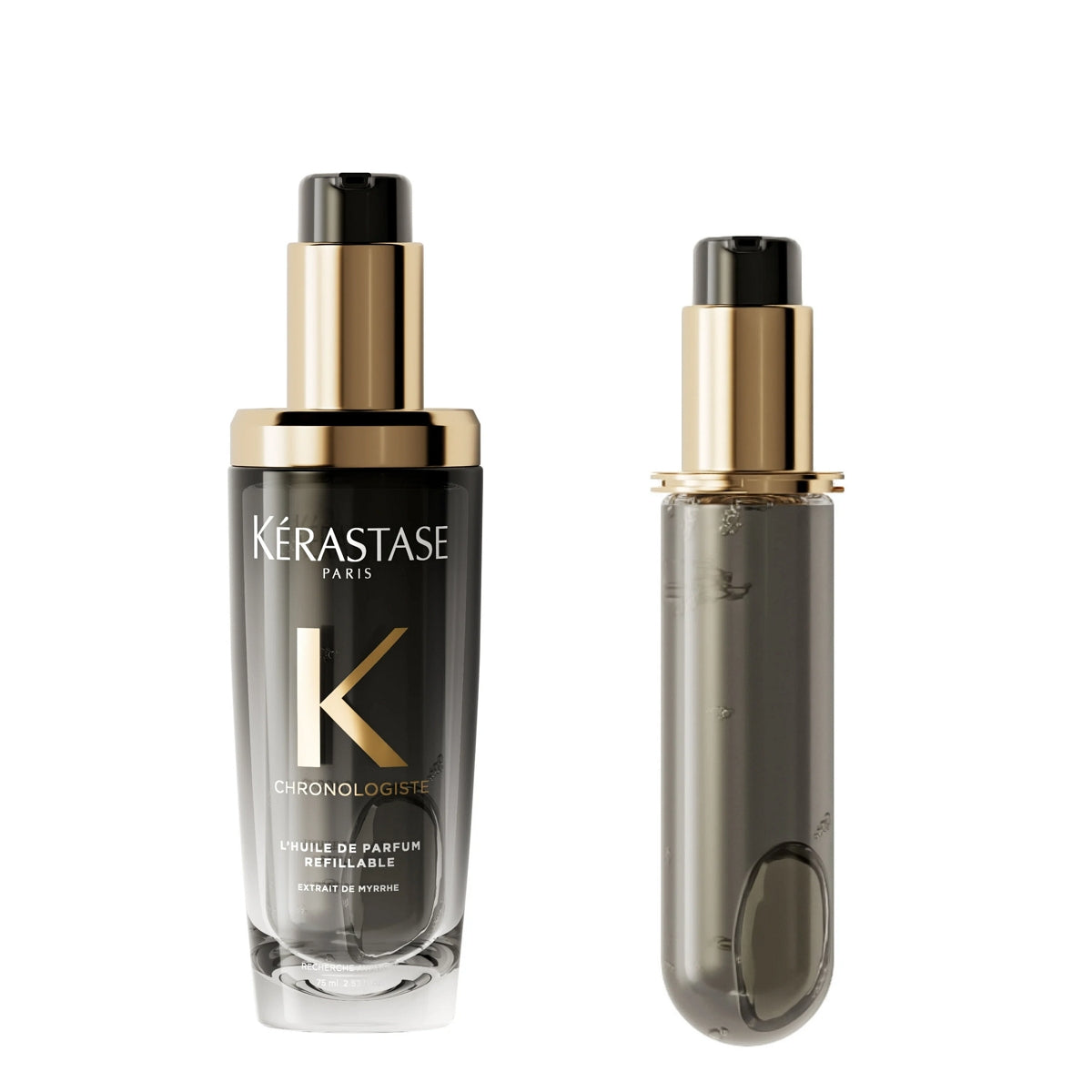 【母親節限定】卡詩 KÉRASTASE 黑鑽極萃逆時玫瑰香氛露限量組 買 75ml 送 75ml 再贈舒緩石