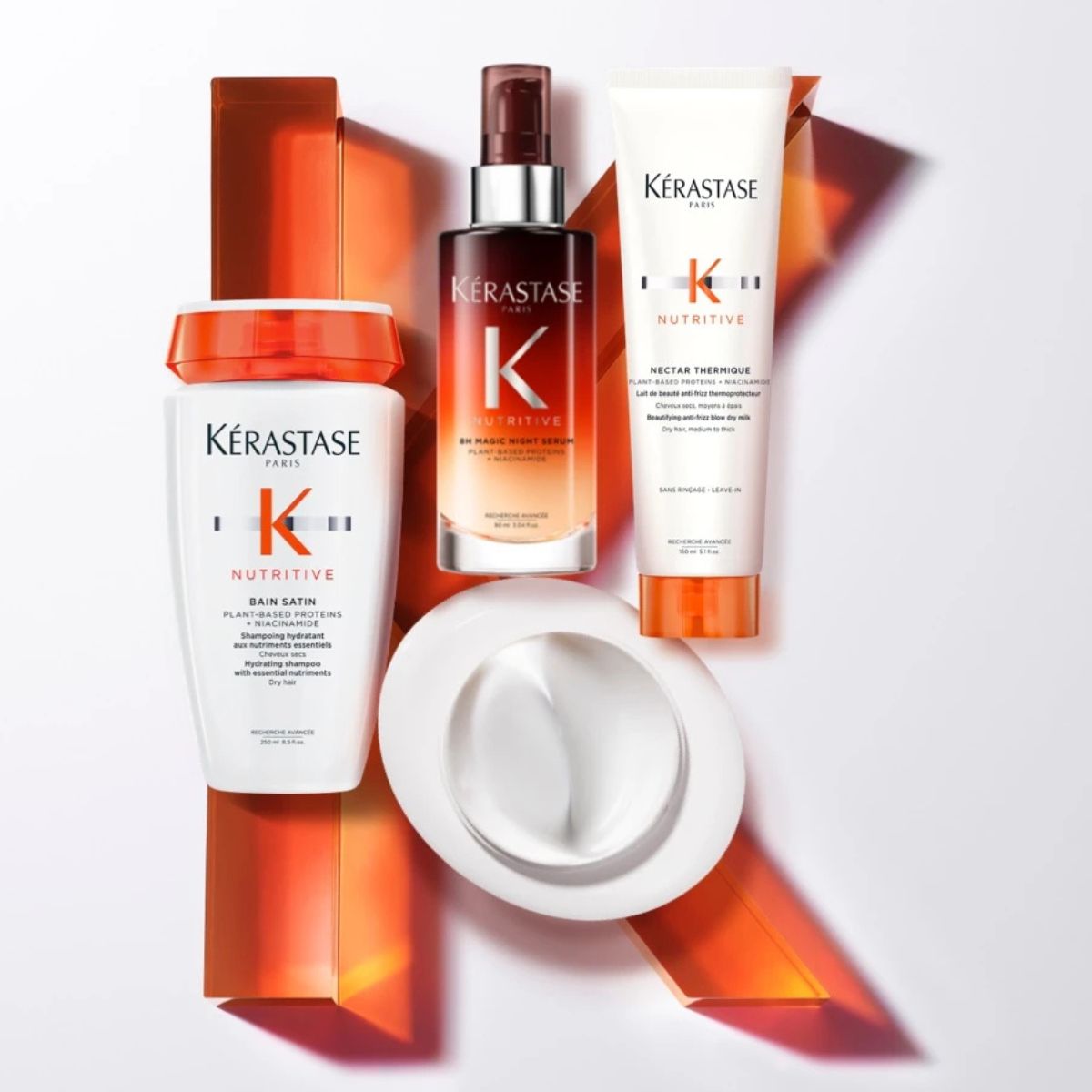 【日夜修護】卡詩 KÉRASTASE 皇家滋養靜夜精華修護組