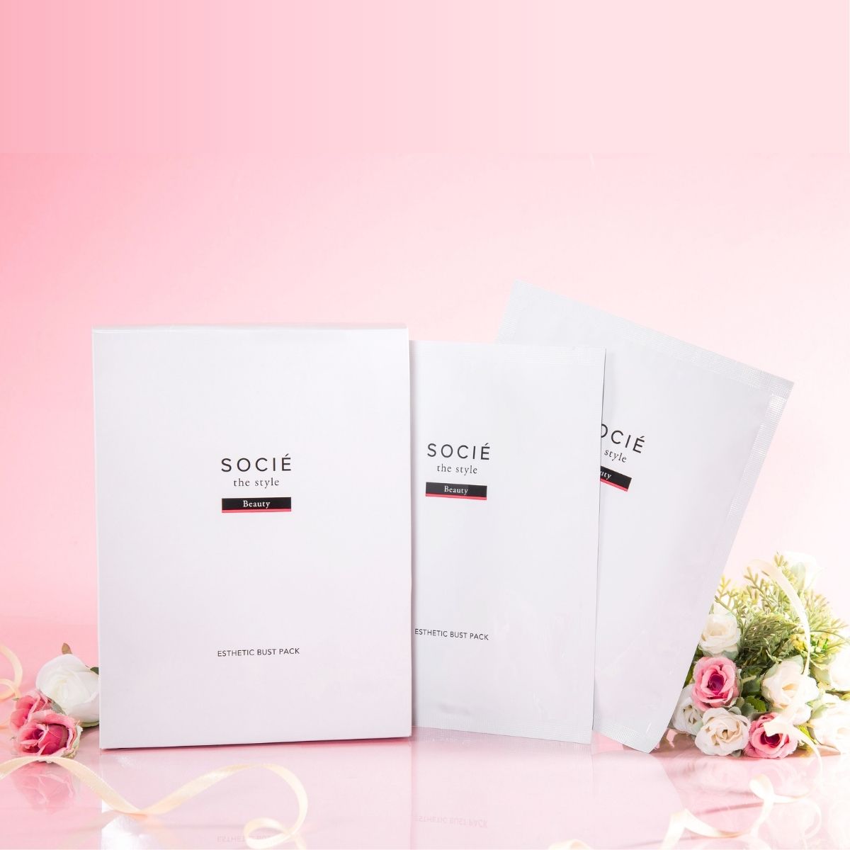 SOCIÉ 緊緻嫩白美胸膜 5入/1盒