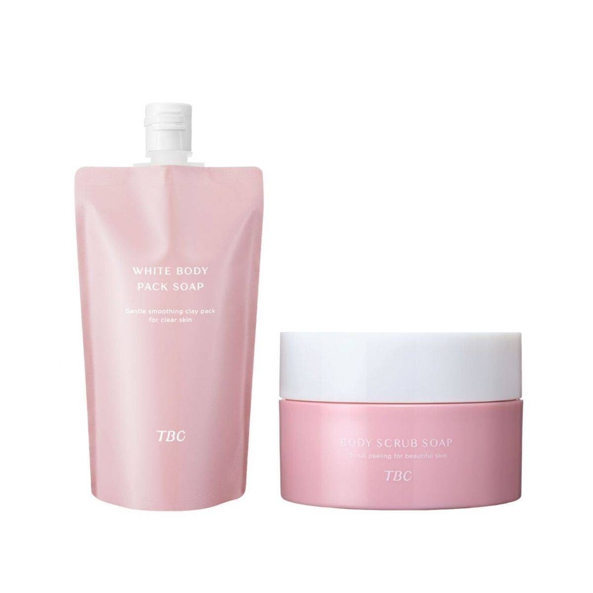 TBC 嫩Q麻糬去角質+沁白身體潔膚泥限量組