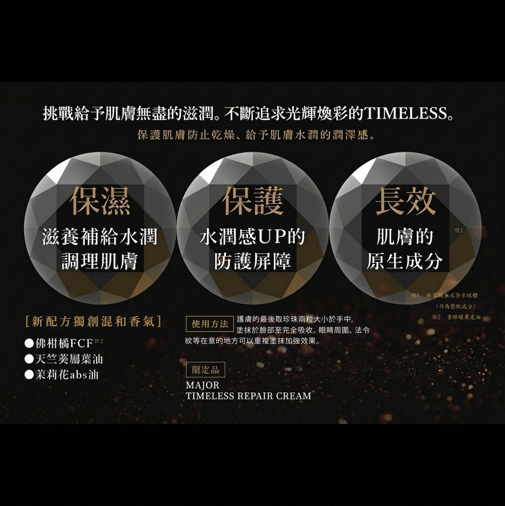 Major 美肌育永恆潤澤修護晚霜
