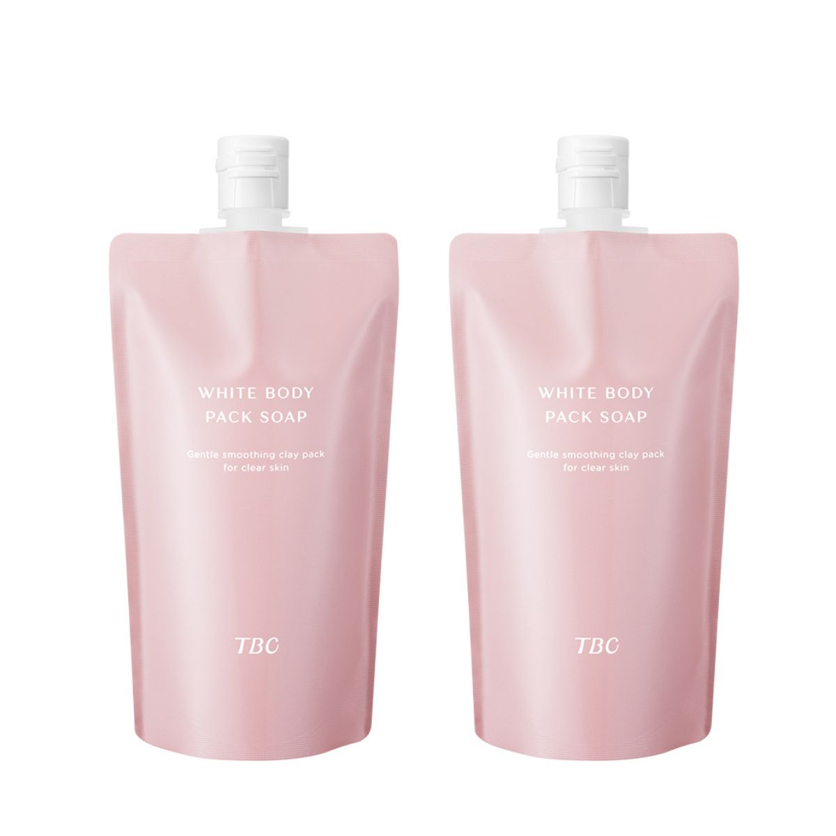 【新品特惠】TBC 沁白身體潔膚泥(玫瑰) White body pack soap 雙件組 88折