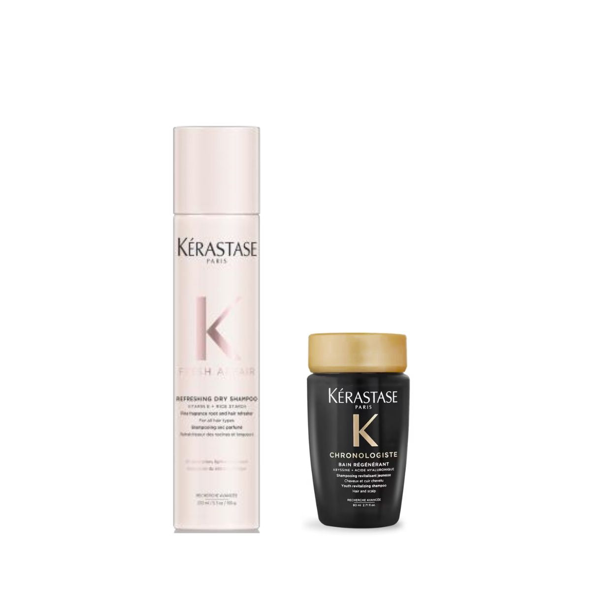 【夏日限定】KÉRASTASE 巴黎卡詩 粉輕盈蓬蓬乾洗髮 150g 清爽組64折