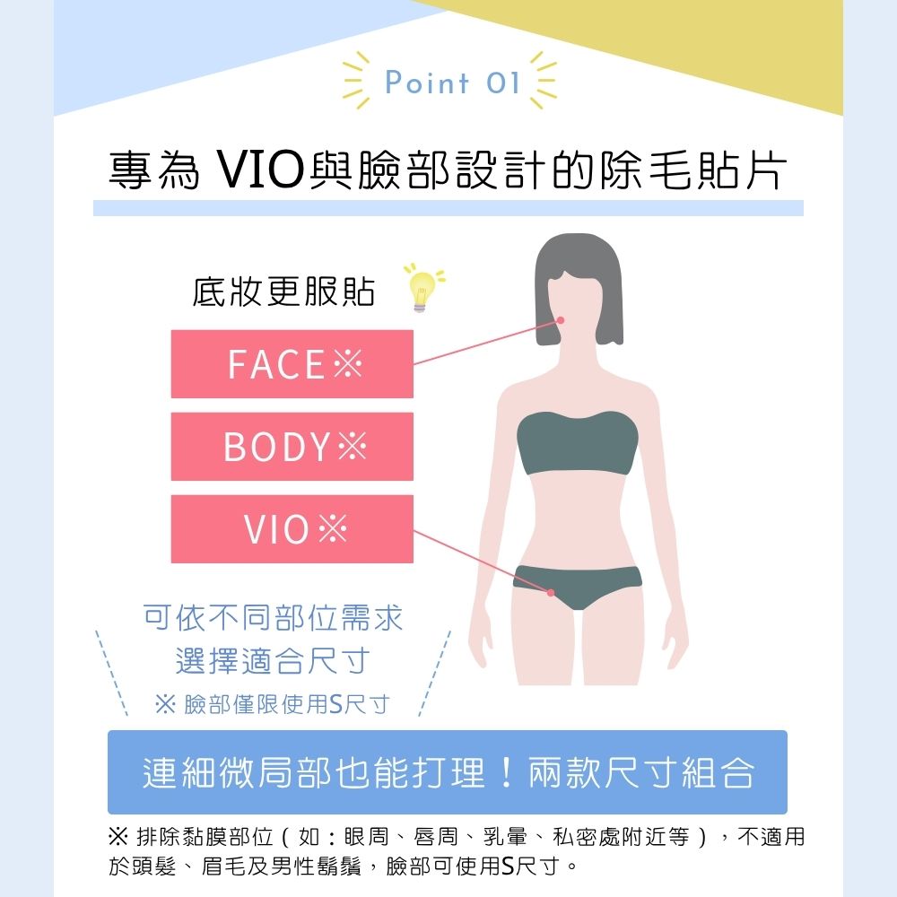 TBC 蘆薈局部除毛貼