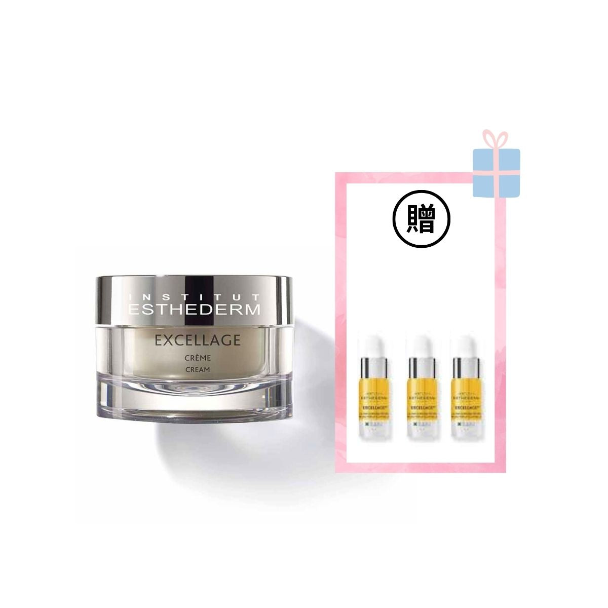 【新春優惠】INSTITUT ESTHEDERM 卓越青春面霜買一送三超值組