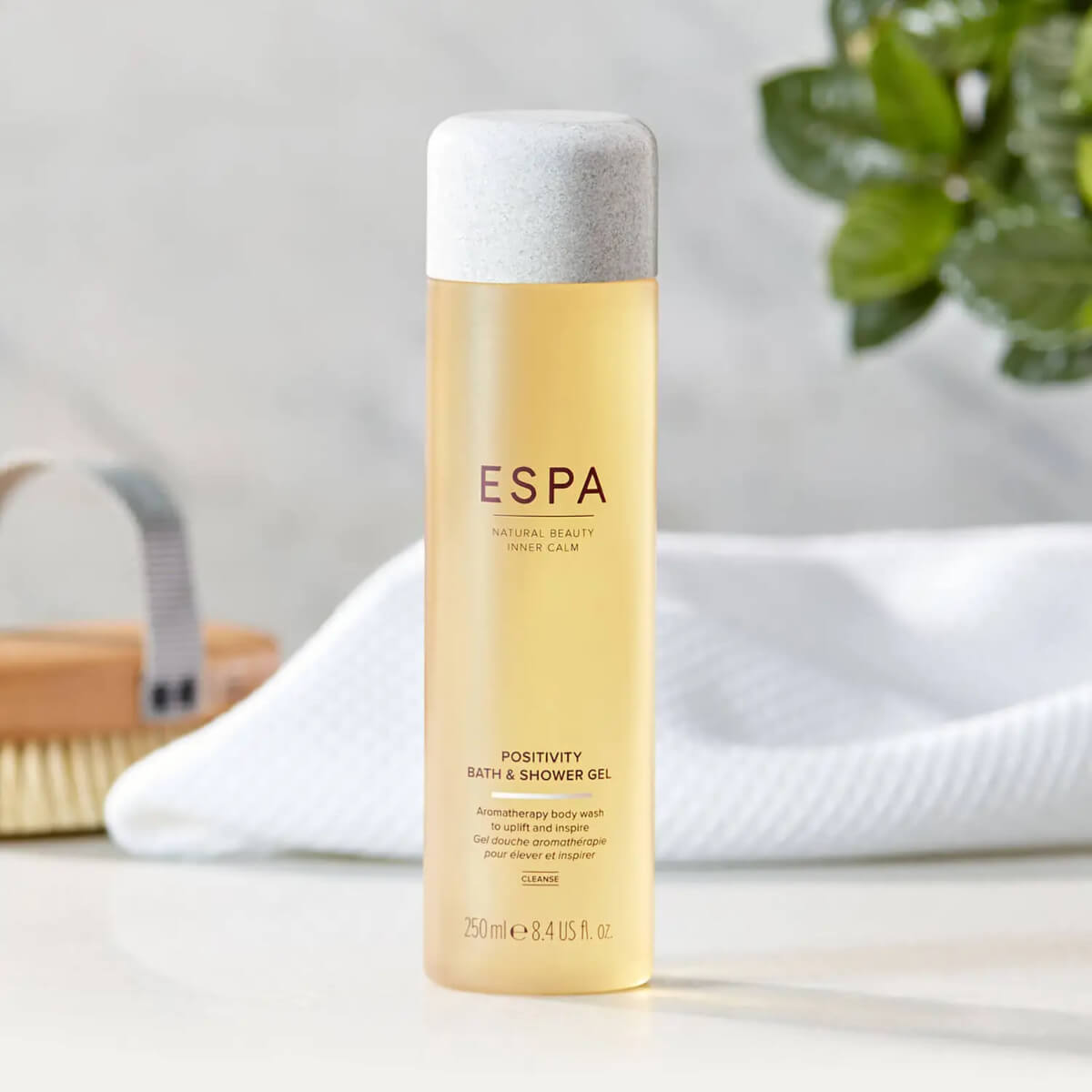 ESPA 陽光甜橙沐浴膠 250ml 贈佛手柑茉莉身體乳四入限量組
