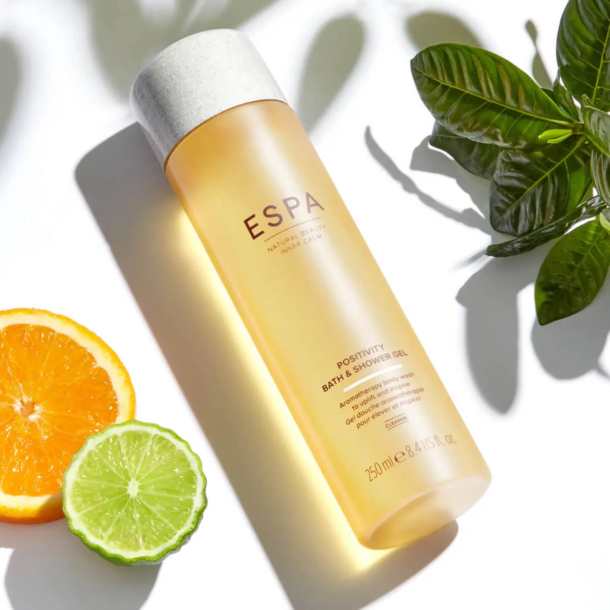 ESPA 陽光甜橙沐浴膠 250ml 贈佛手柑茉莉身體乳四入限量組