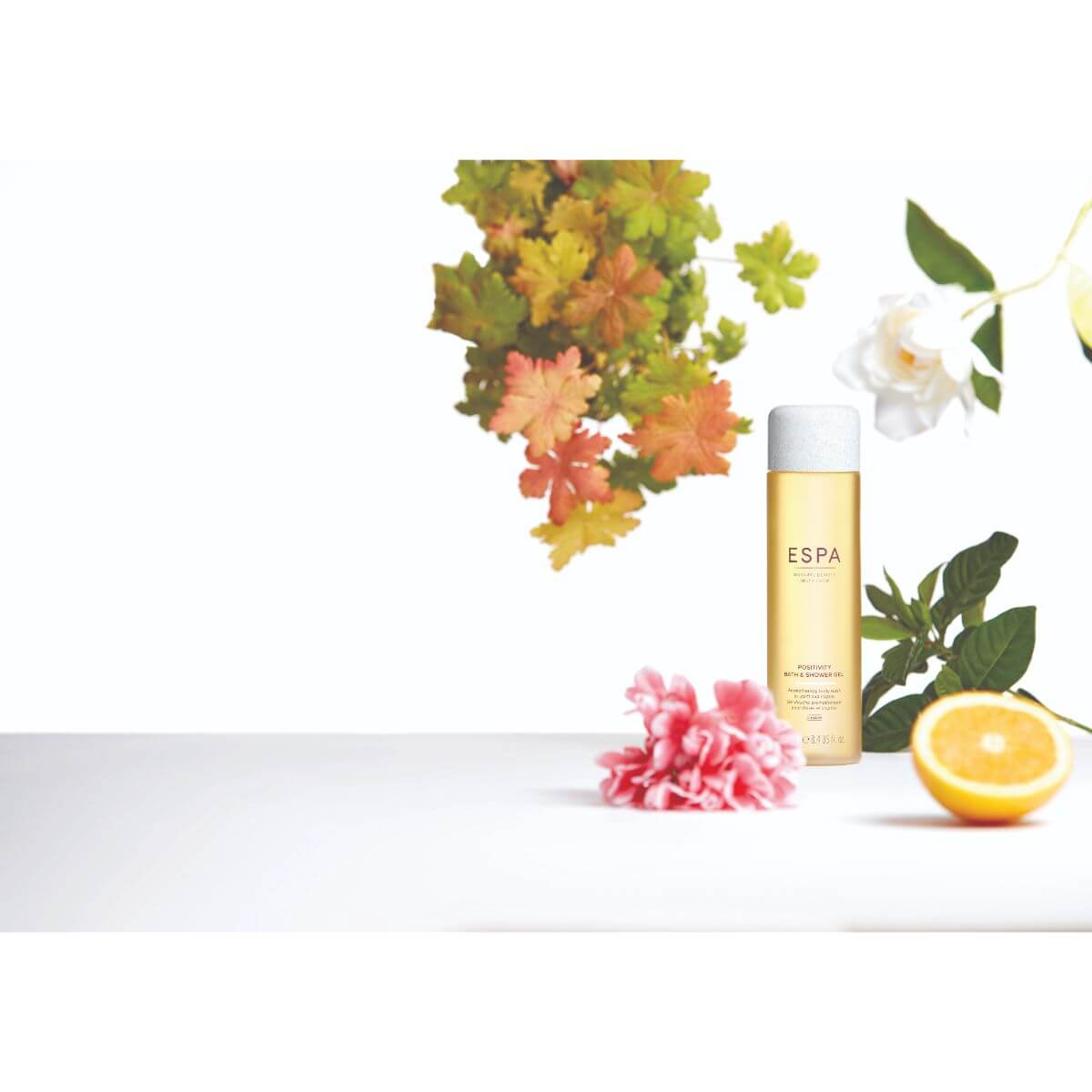 ESPA 陽光甜橙沐浴膠 250ml 贈佛手柑茉莉身體乳四入限量組