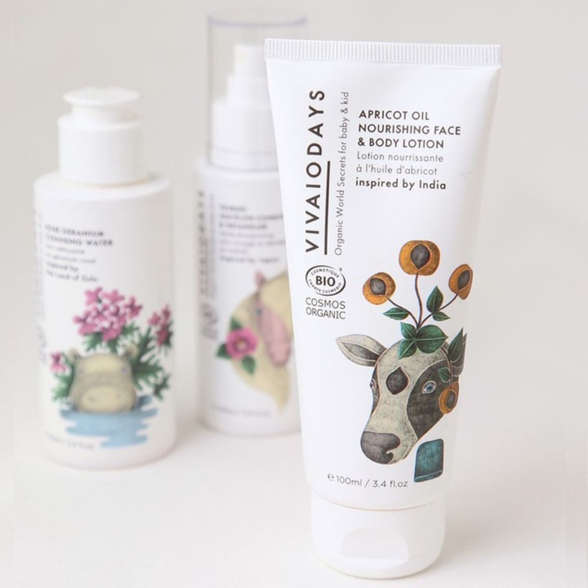 VIVAIODAYS- VVD杏桃油寶寶潤膚乳100ml