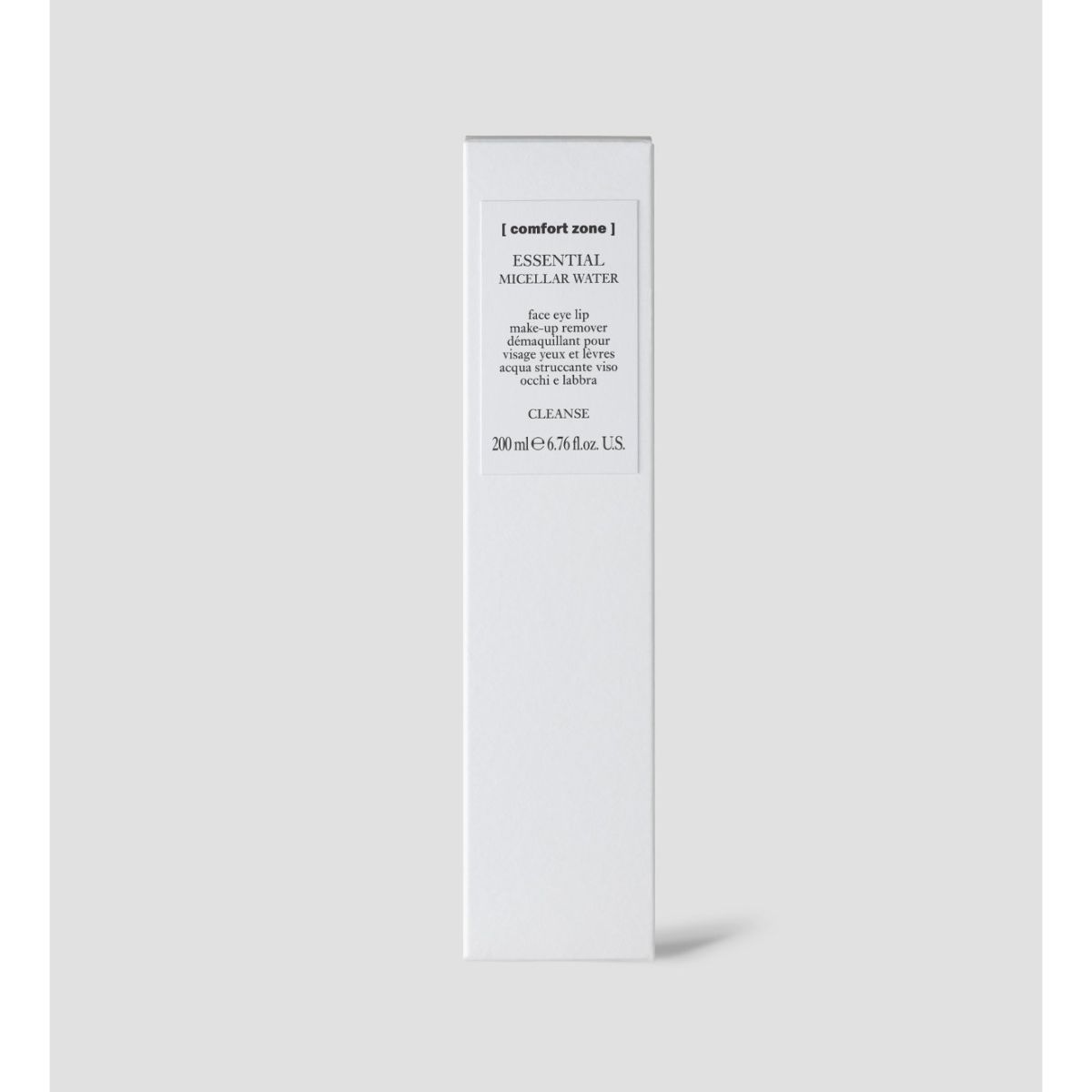 雙十優惠 - [comfort zone] 晶采卸妝潔膚水 200ml ESSENTIAL MICELLAR WATER