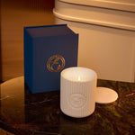 【2025 禮盒】ESPA 限定香氛蠟燭(甜橙丁香)Winter Spice Candle 240g (靜謐藍)