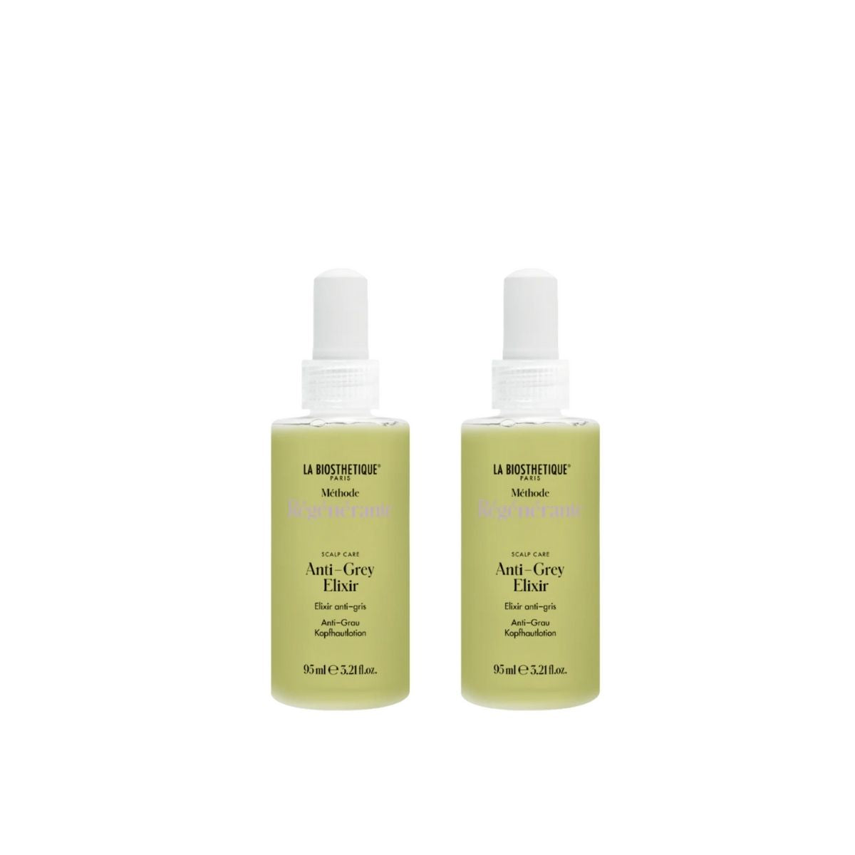 【官網優惠】LA BIOSTHETIQUE MR 雪絨花抗白耀黑菁萃 95ml 雙入囤貨優惠組 88 折