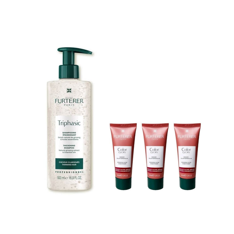 René Furterer TRIPHASIC 三項森髮激活髮浴 500ml【限量贈巴勒莫絲光修護膜x3】
