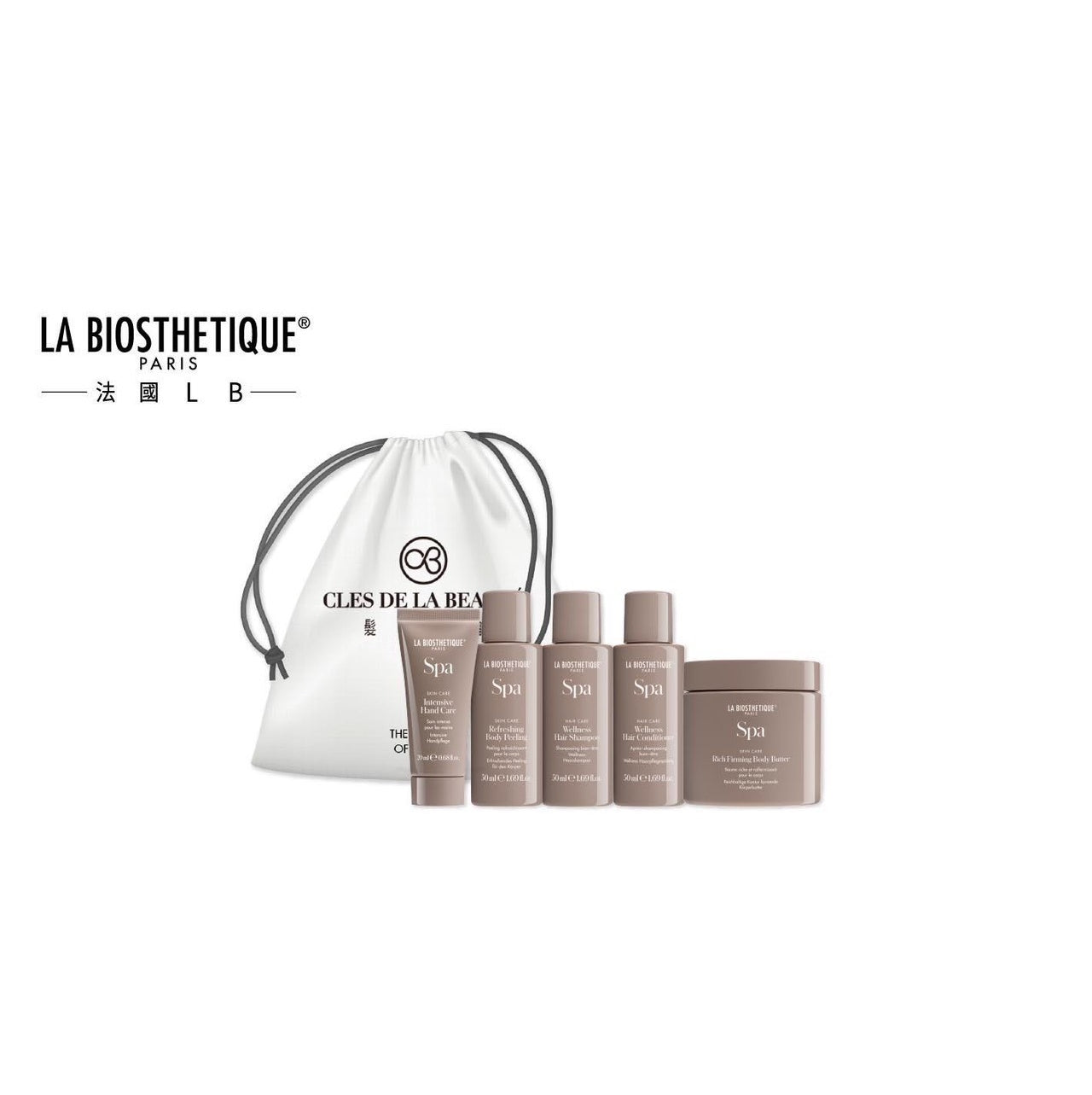 髮妝之鑰 LA BIOSTHETIQUE 比基尼美體嫩膚組 (3 折)